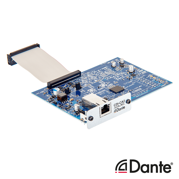CDI-CA2 Optional 2ch Dante Card for CA Amplifier