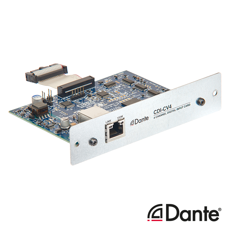 CDI-CV4 Optional 4ch Dante Card for CV Amplifier