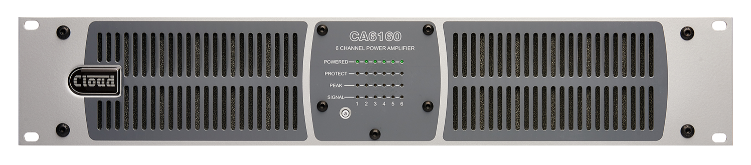 CA6160 6 Channel Amplifier 160w Per Output Channel