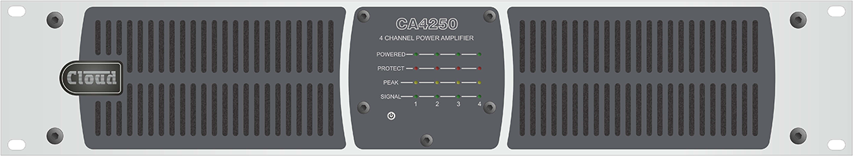 CA4250 4 Channel Amplifier 250w Per Output Channel
