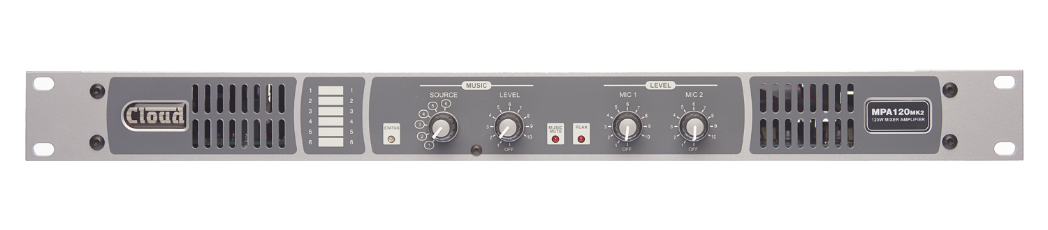 MPA120MK2 120W Integrated Mixer Amplifier