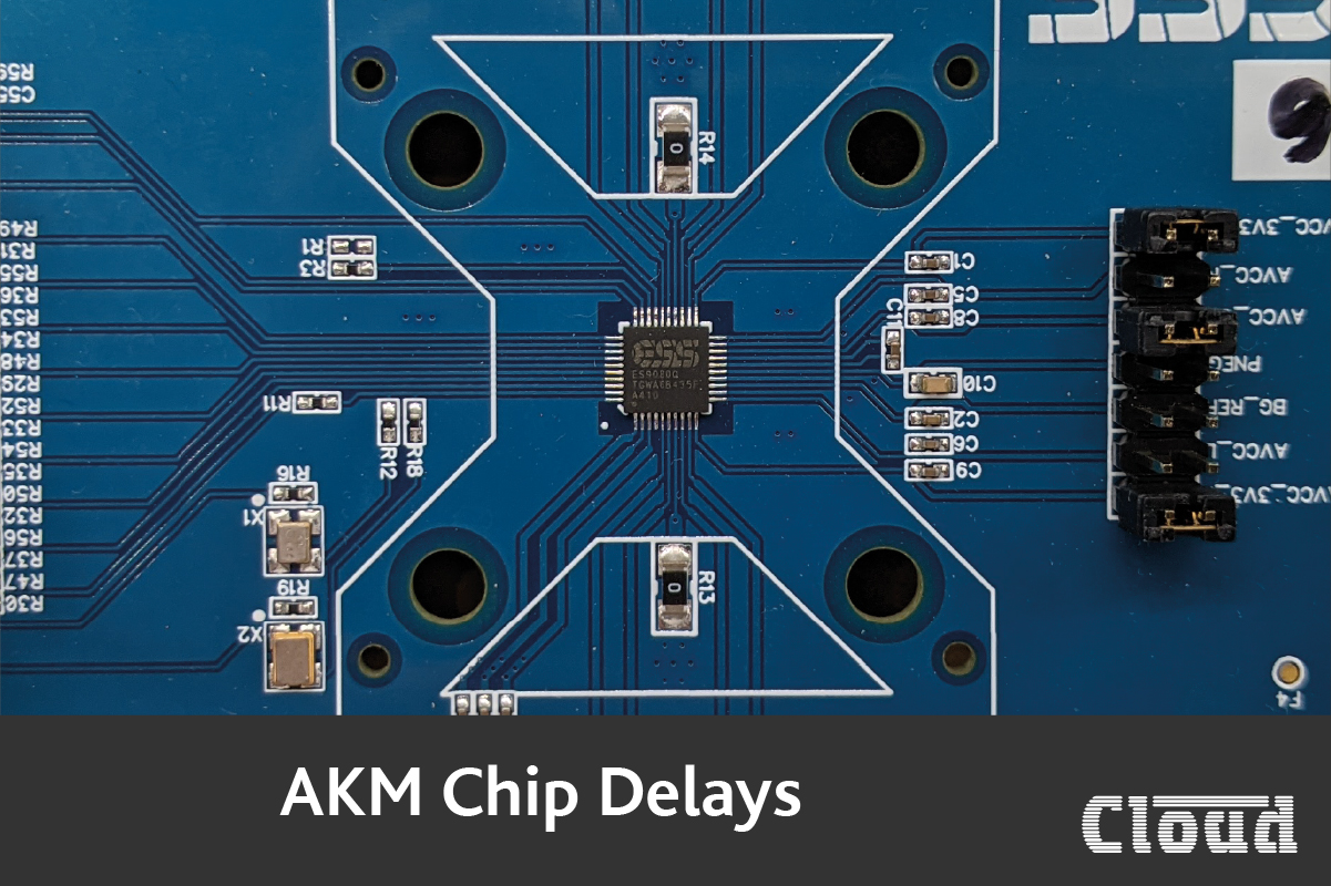 AKM Chip Delays